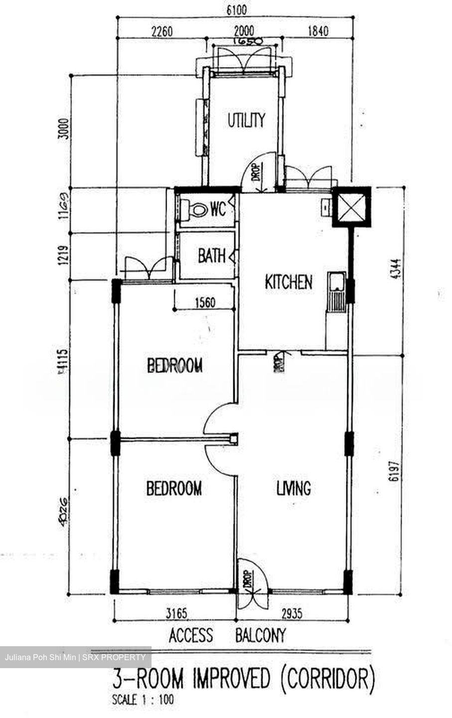 Blk 207 Toa Payoh North (Toa Payoh), HDB 3 Rooms #620987041